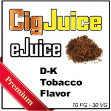 CigJuice -- DK Tobacco | 30 ml Bottles
